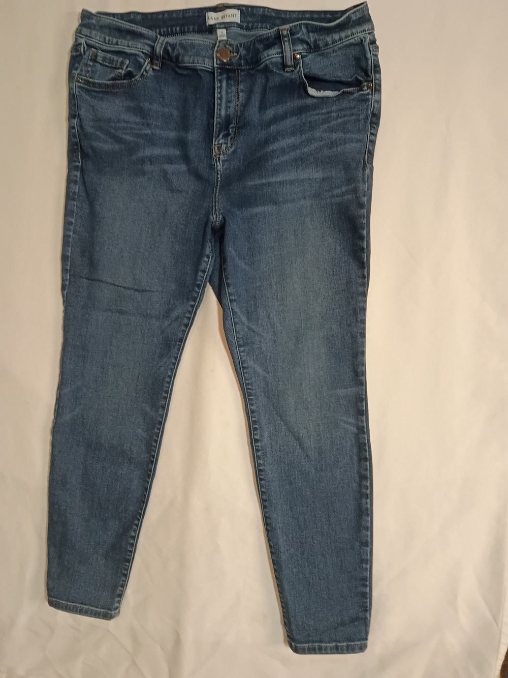 Lane Bryant Flex Magic Waistband Deluxe Fit High-Rise Skinny Jeans Women’s 20 - Picture 4 of 7